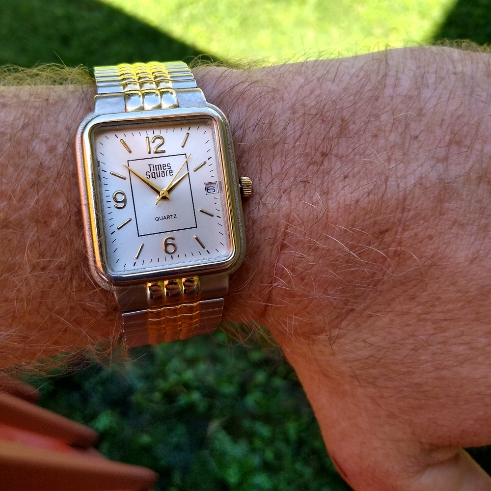 Men's Time Square Quartz Watch